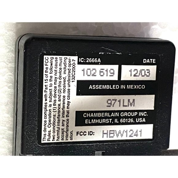 Liftmaster 971LM Garage Remote Control - Picture 4 of 11